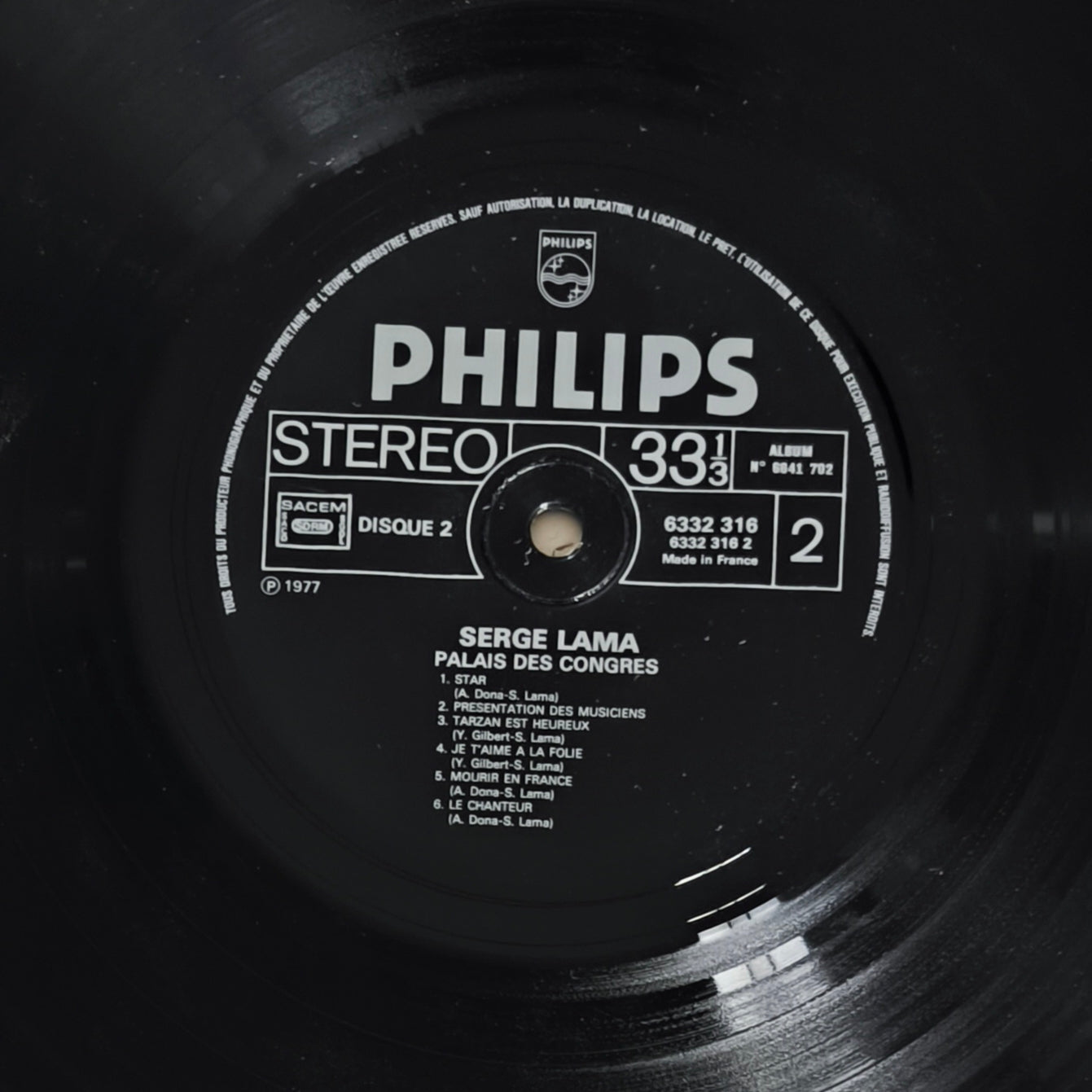 SERGE LAMA - Palais Des Congrès