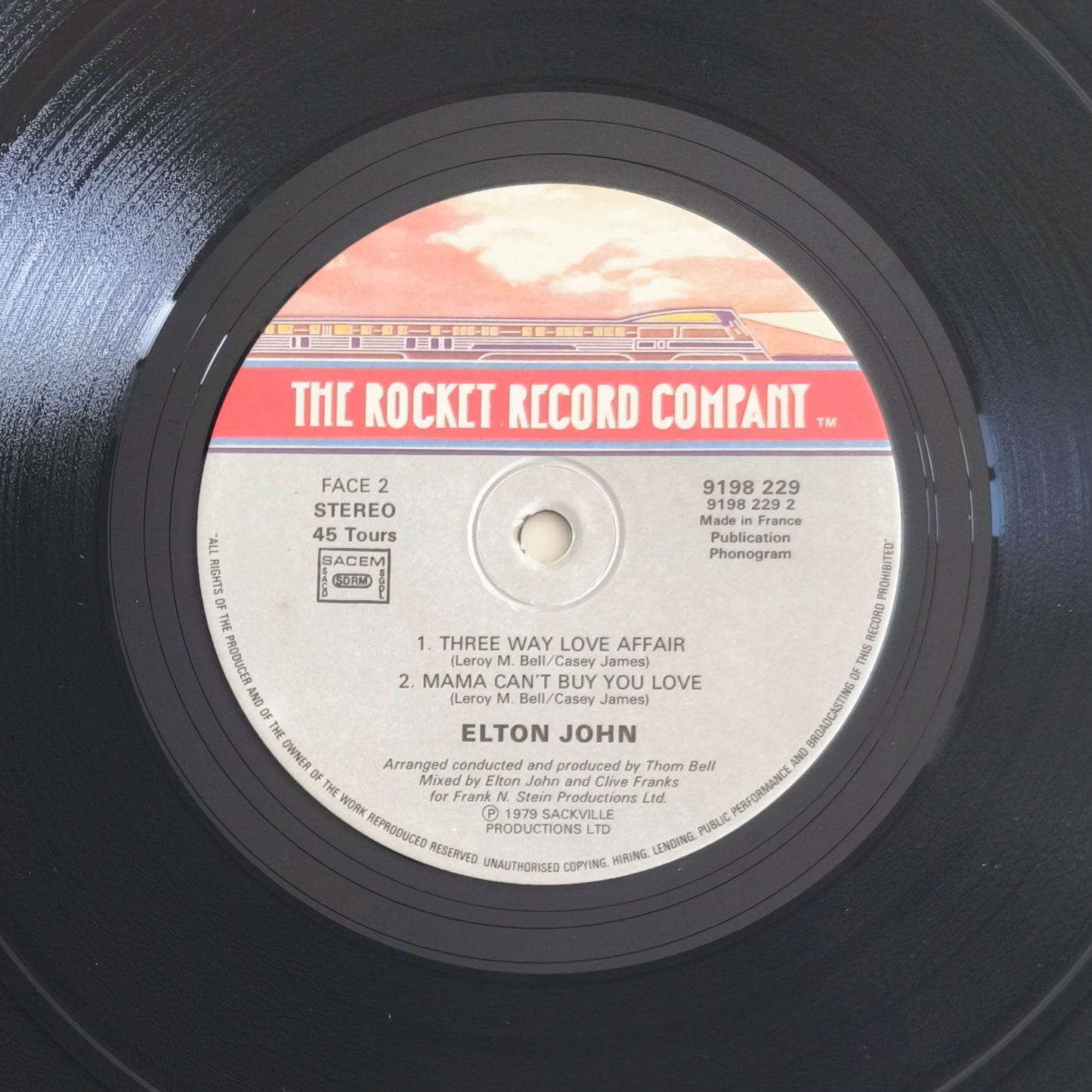 ELTON JOHN - The Thom Bell Sessions '77