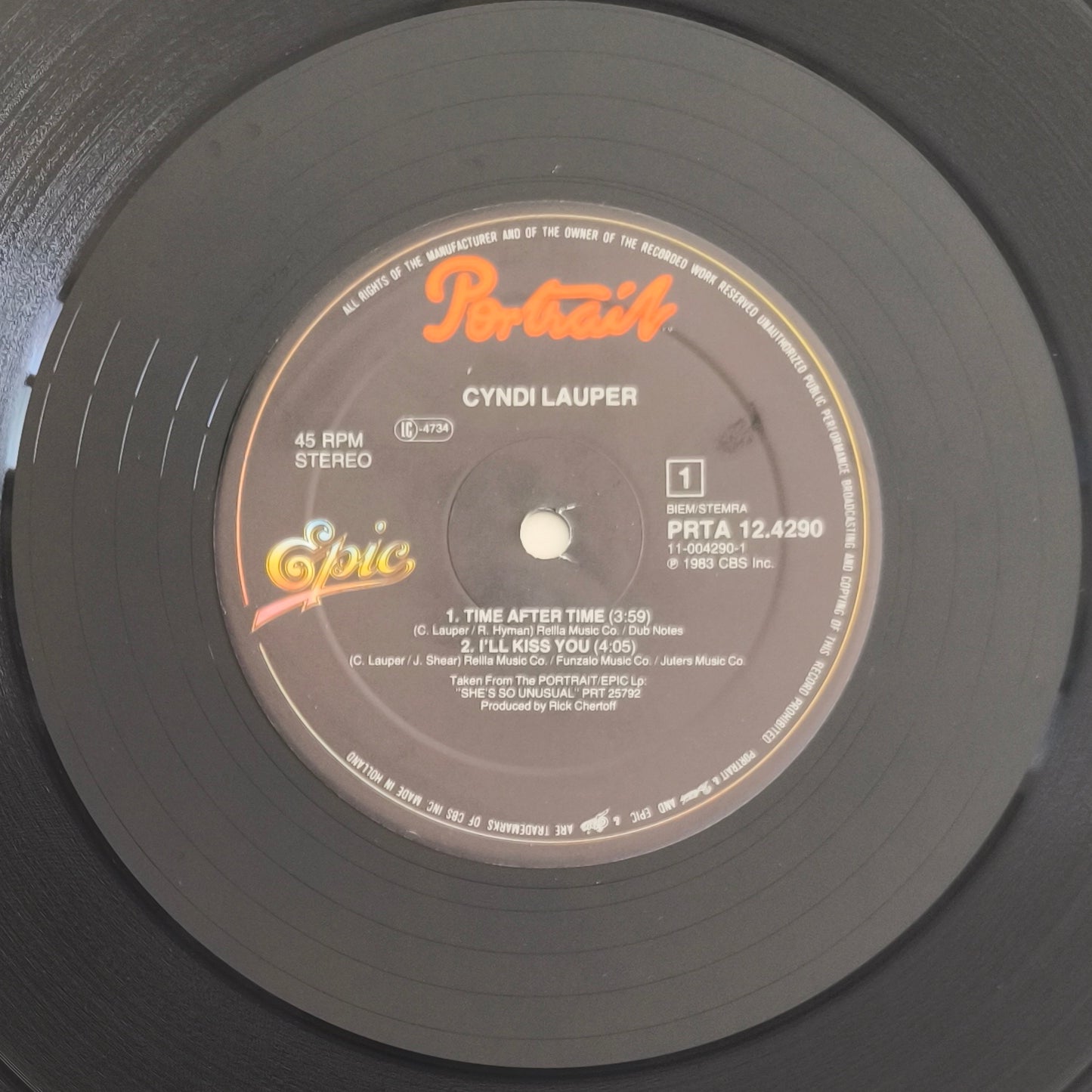 CYNDI LAUPER - Time After Time