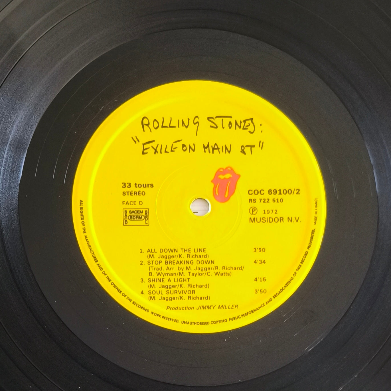 THE ROLLING STONES - Exile on Main Street