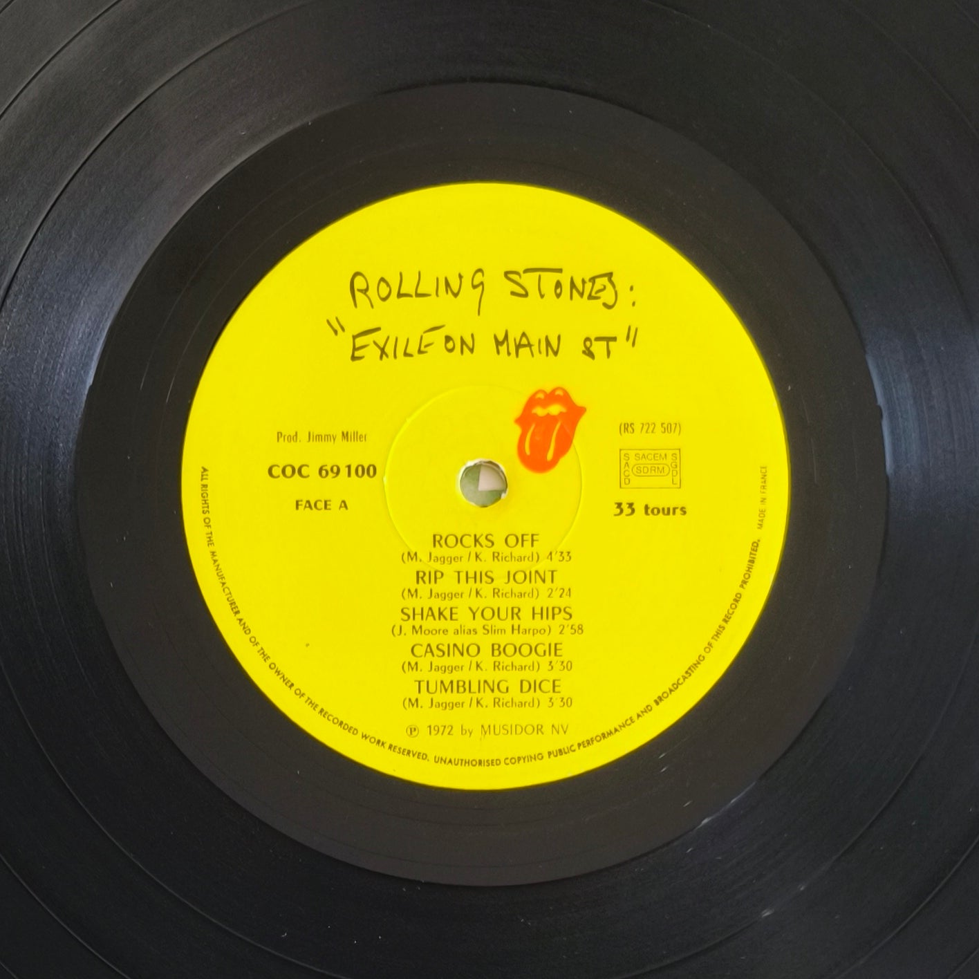 THE ROLLING STONES - Exile on Main Street