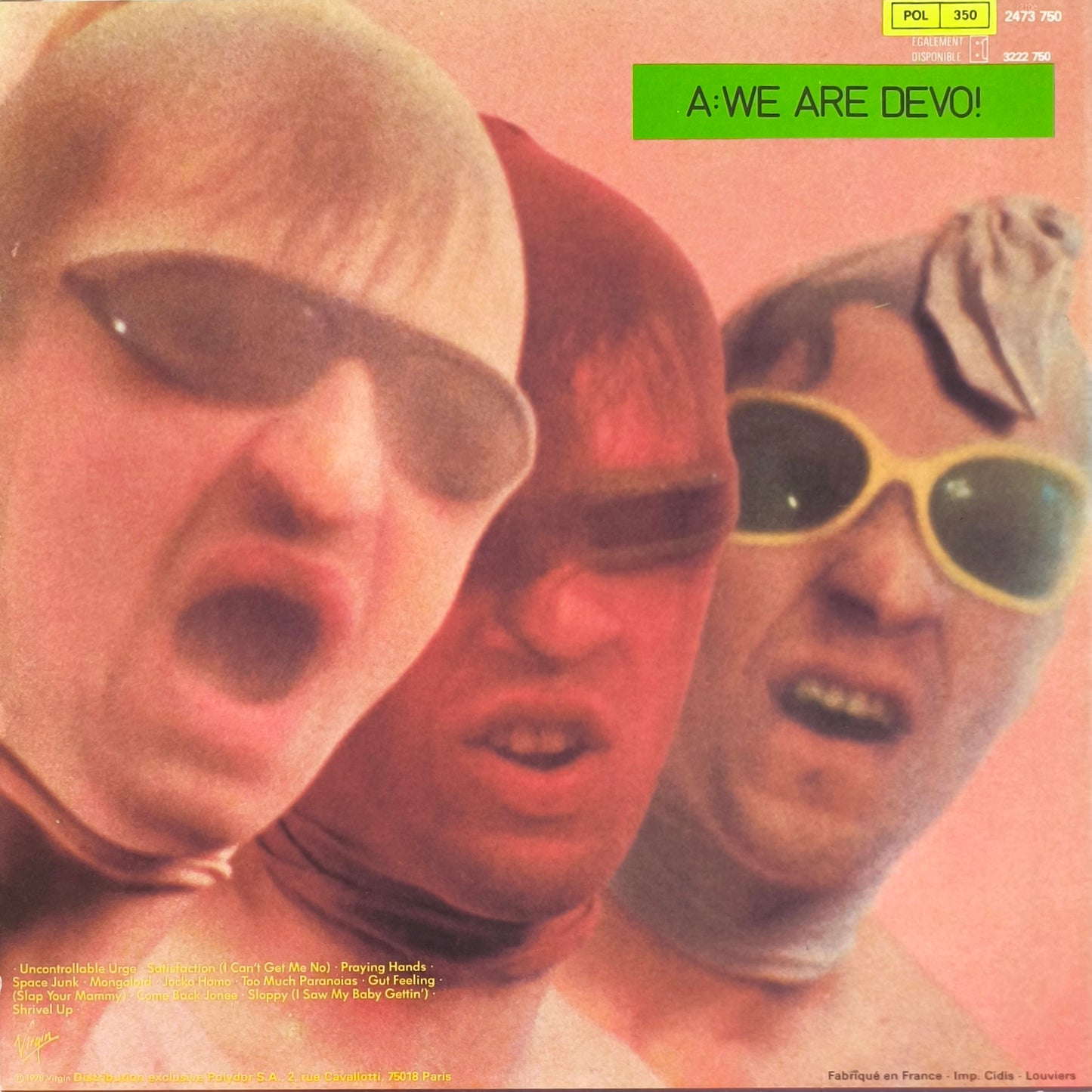 DEVO - Q: Are We Not Men? A: We Are Devo!