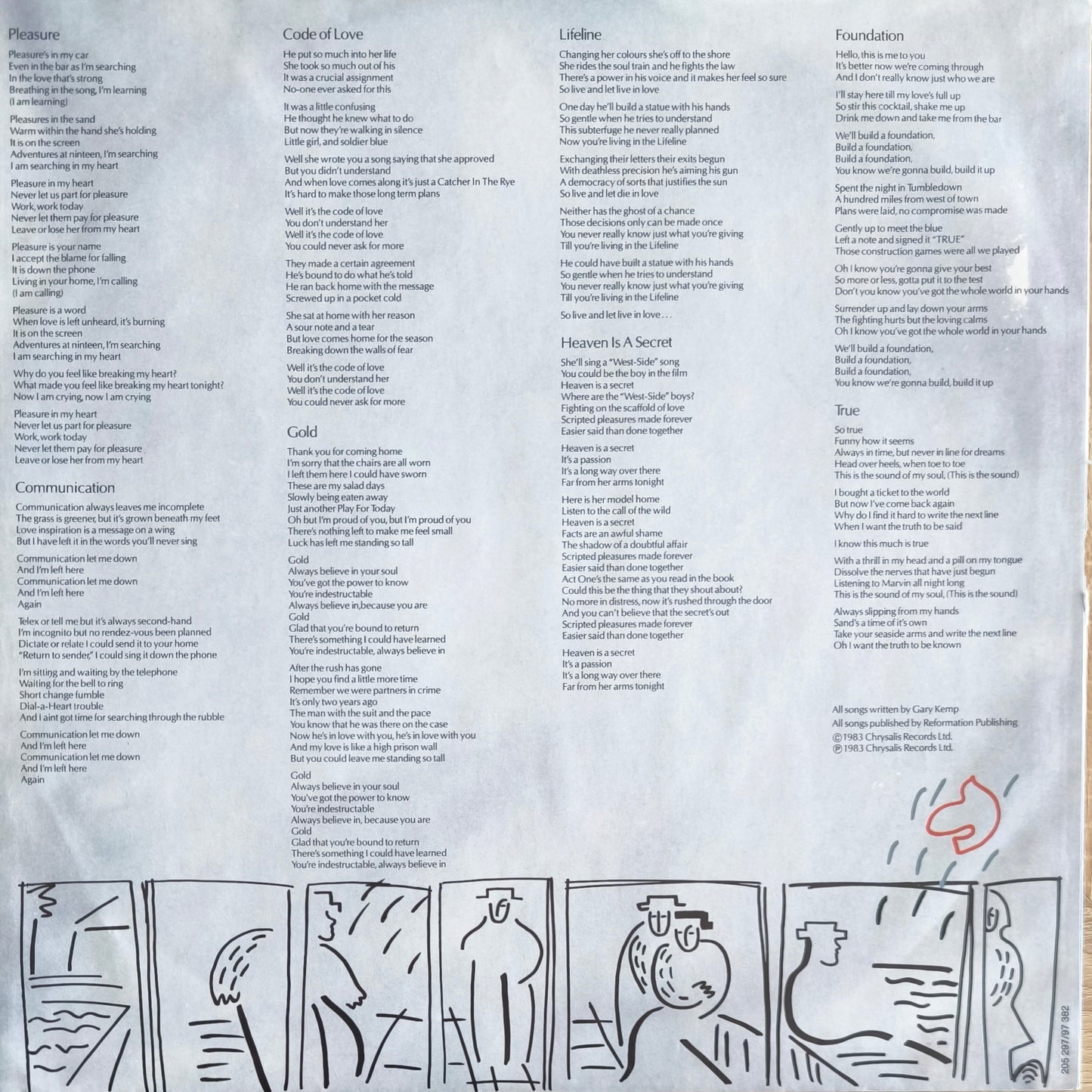 SPANDAU BALLET - True