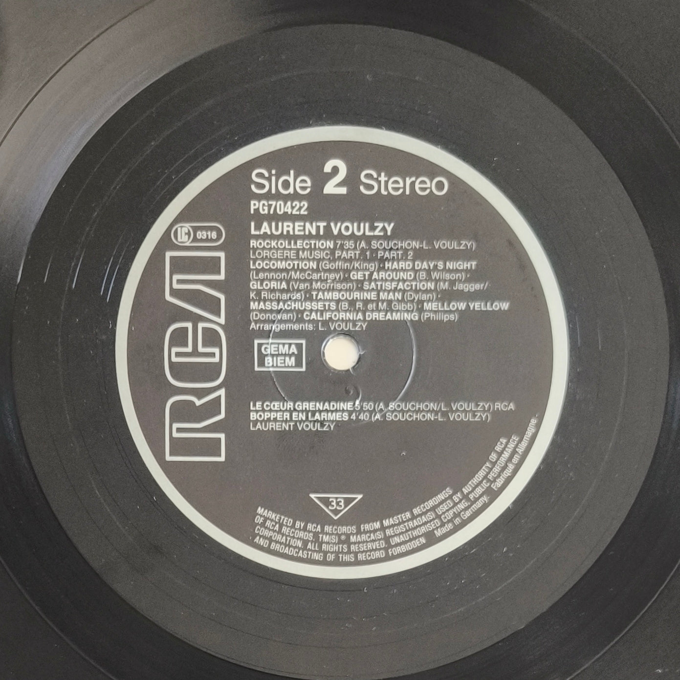 LAURENT VOULZY - Laurent Voulzy