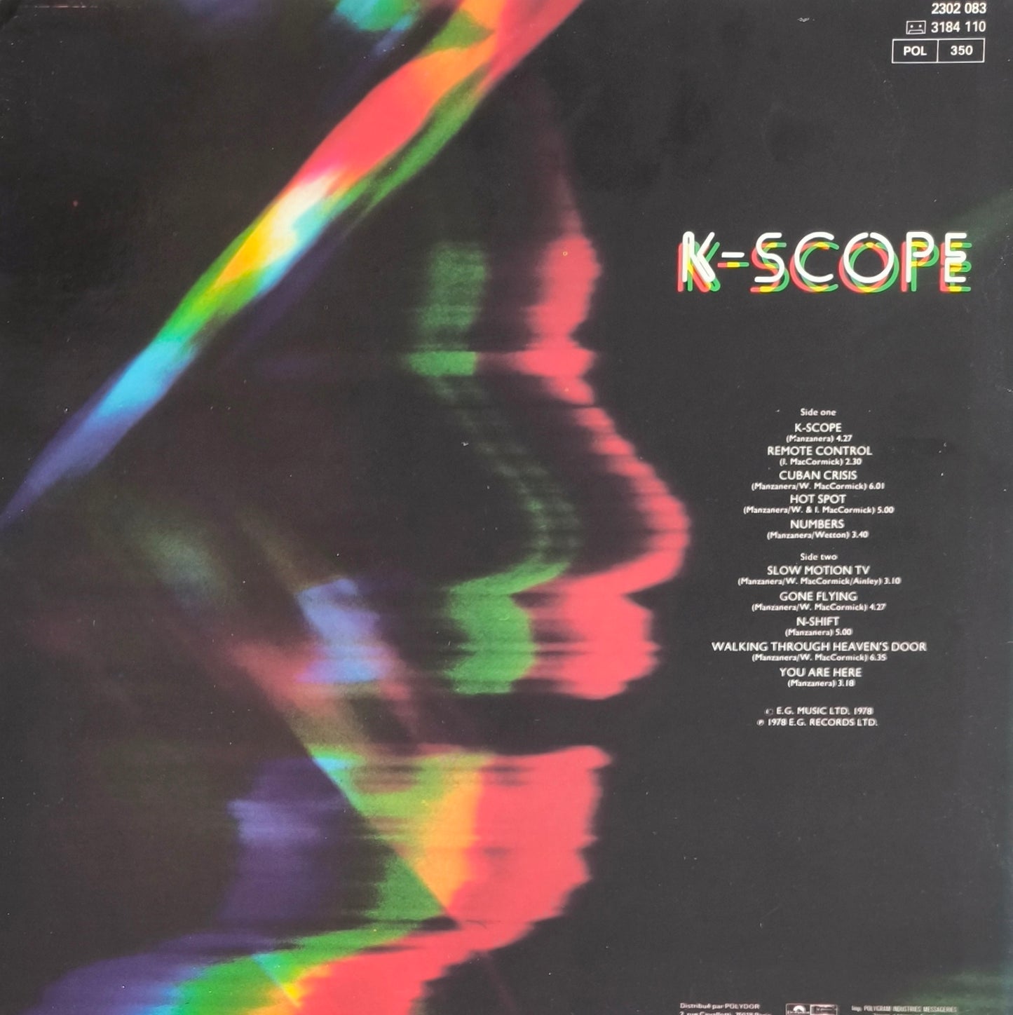 PHIL MANZANERA -  K-Scope
