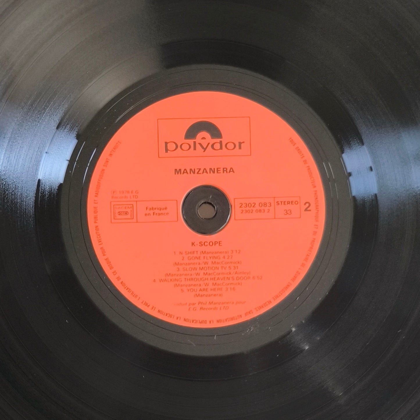 PHIL MANZANERA -  K-Scope