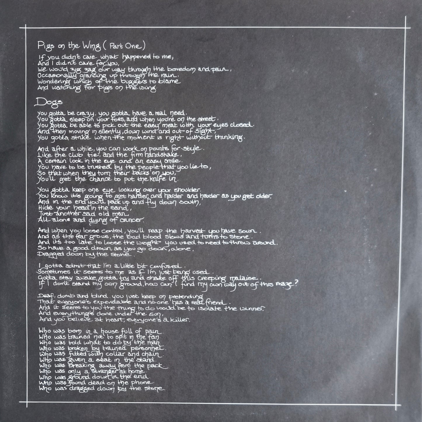 PINK FLOYD - Animals