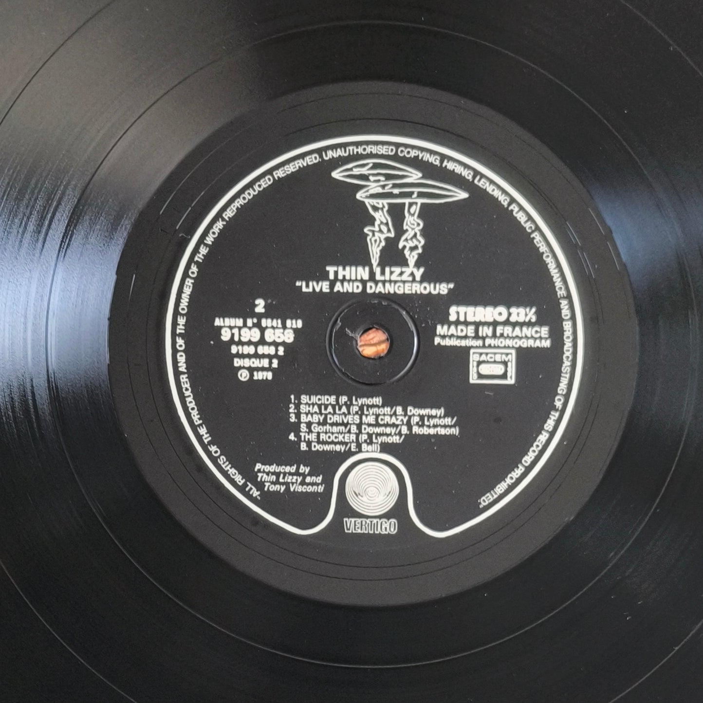 THIN LIZZY - Live And Dangerous