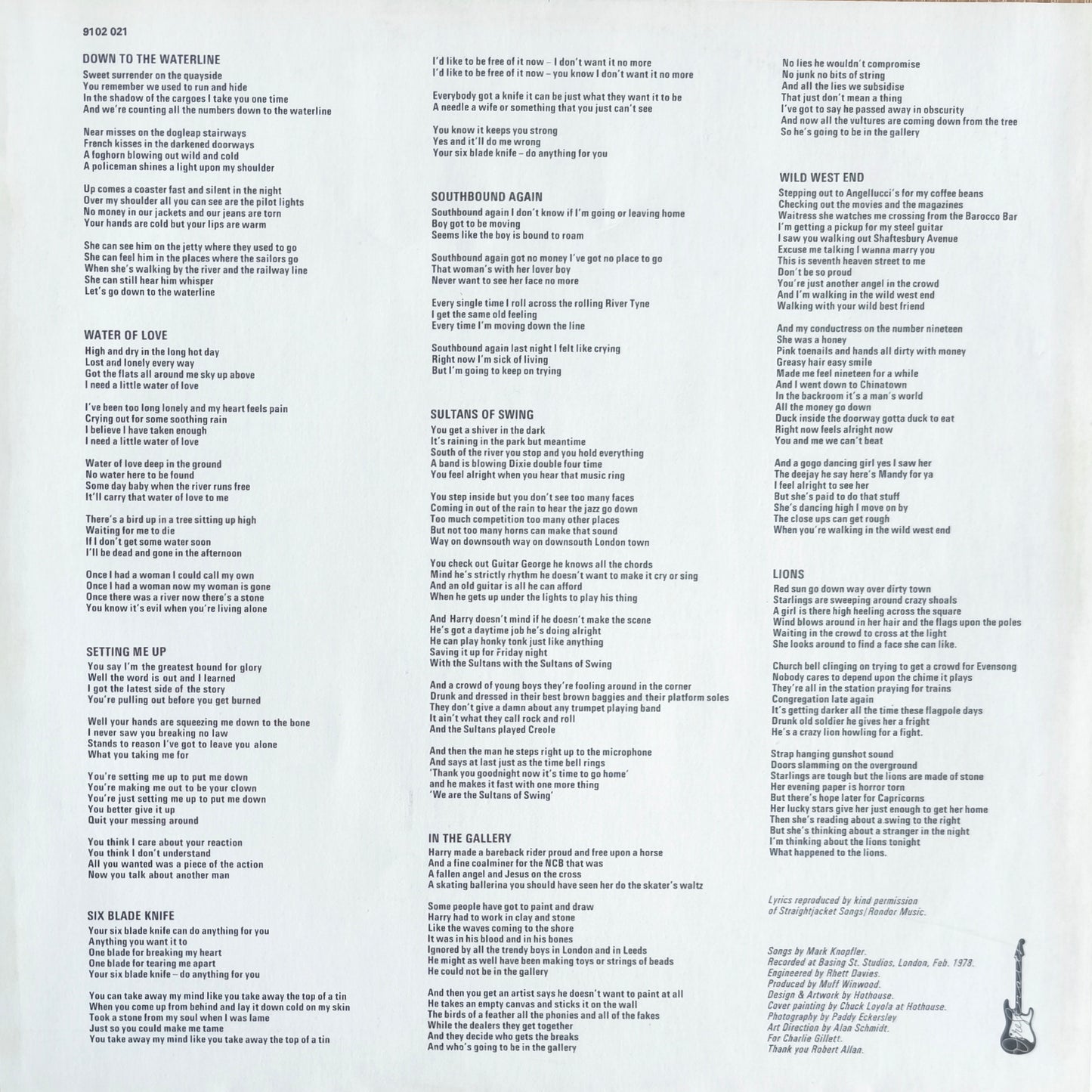 DIRE STRAITS - Dire Straits