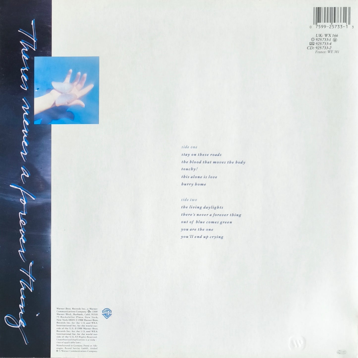 A-HA - Stay On These Roads