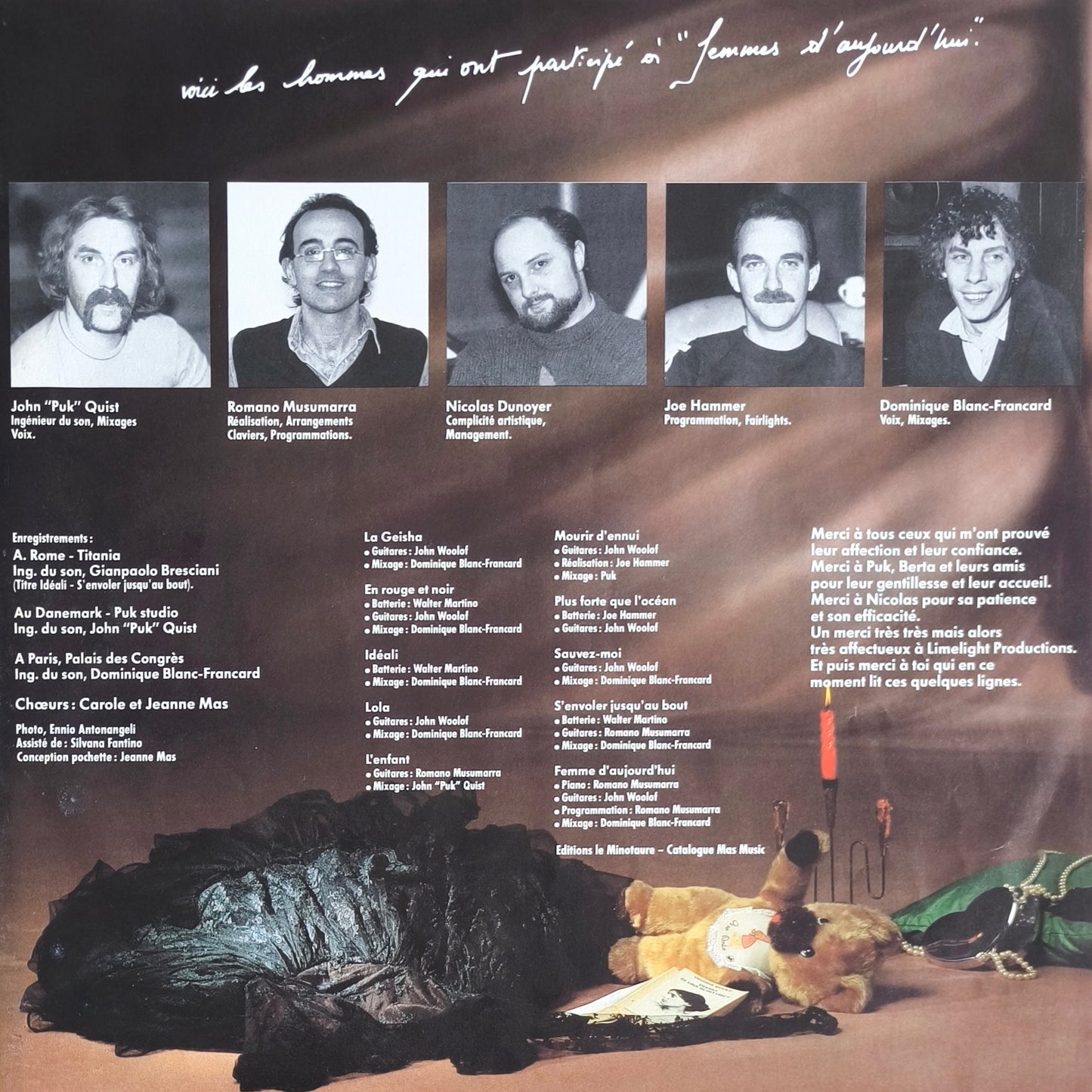 JEANNE MAS - Femmes d'aujourd'hui