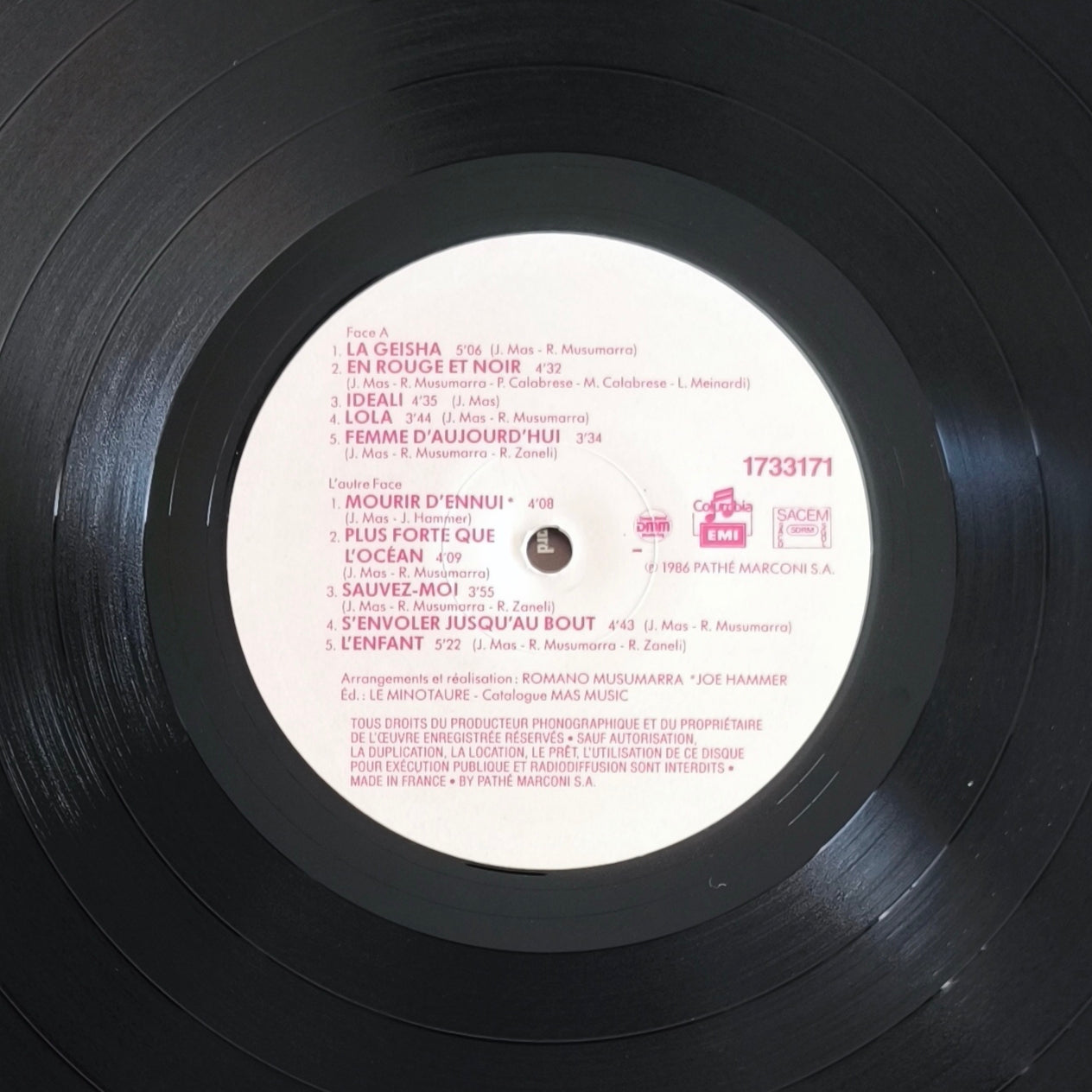 JEANNE MAS - Femmes d'aujourd'hui