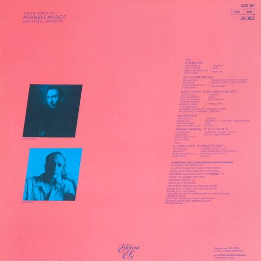 JON HASSELL / BRIAN ENO - Fourth World Vol. 1 - Possible Musics