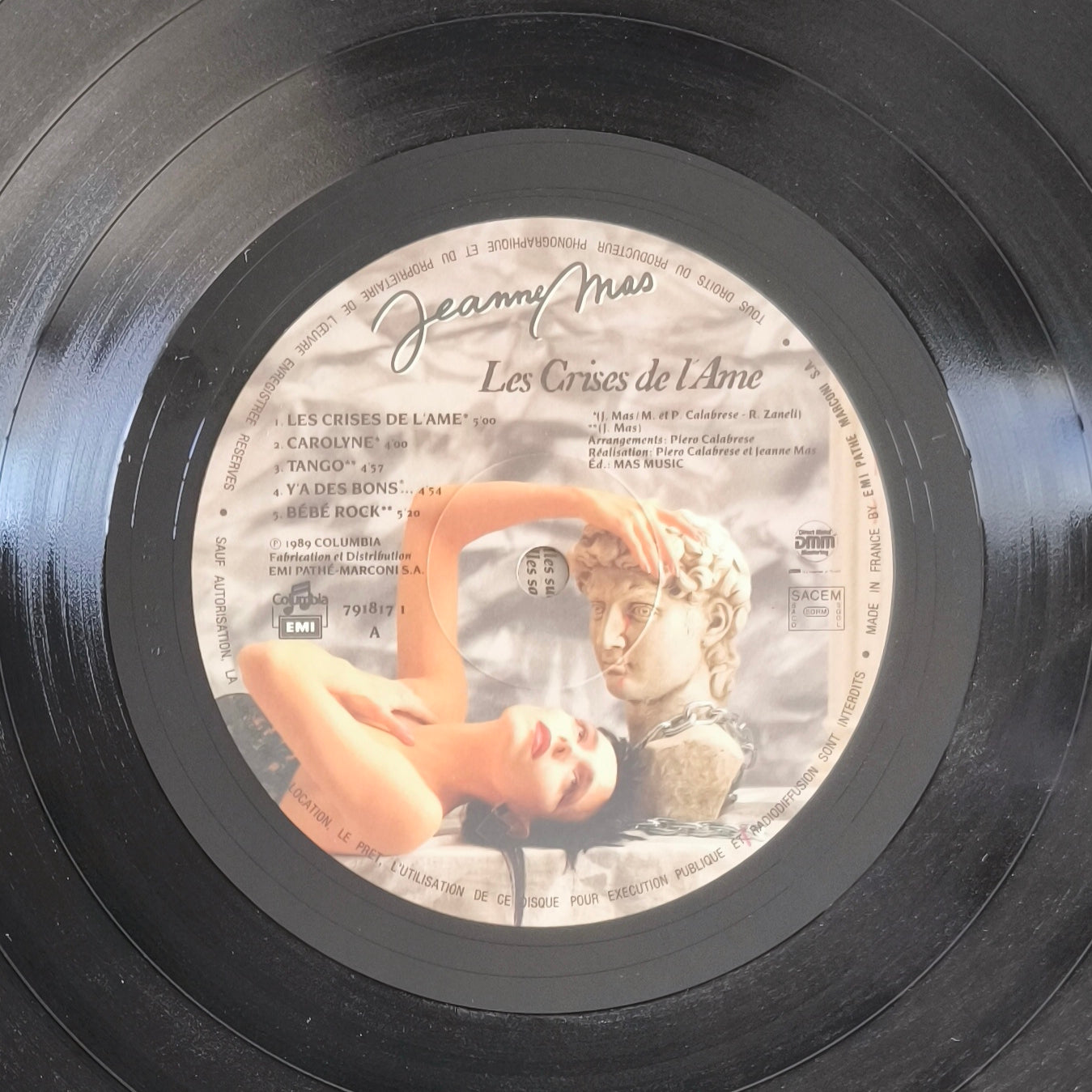 JEANNE MAS - Les Crises De L'Ame