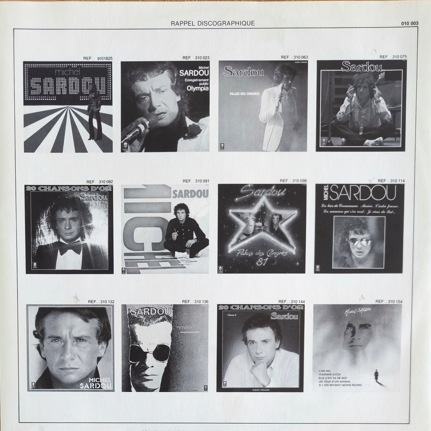 MICHEL SARDOU - Regards