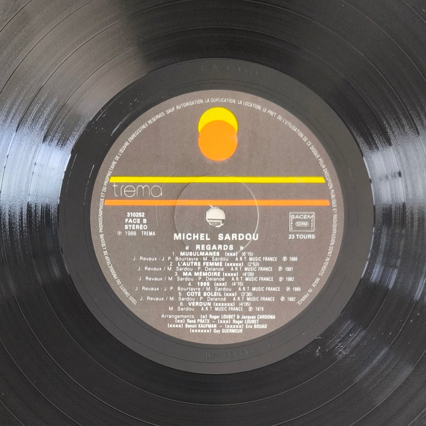 MICHEL SARDOU - Regards