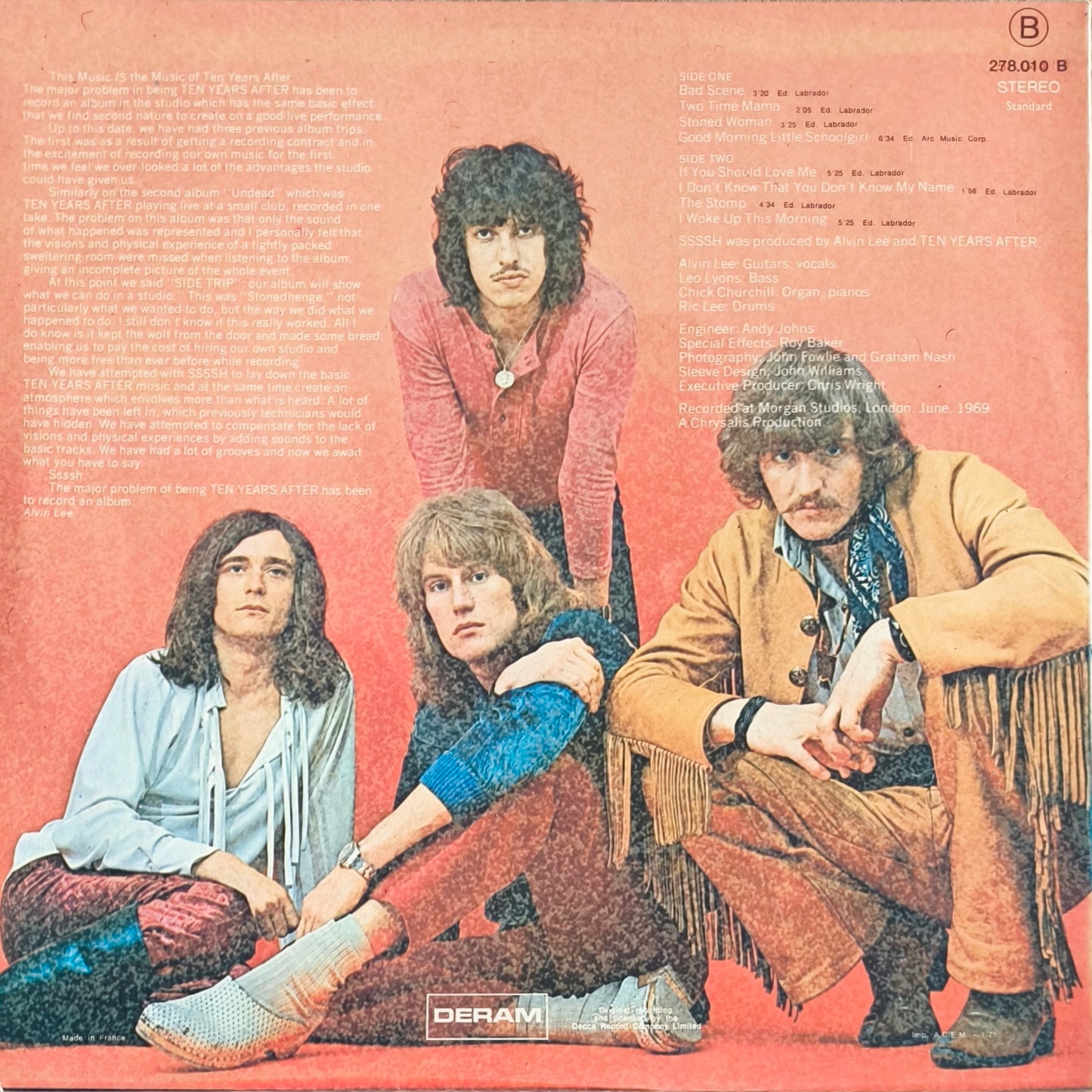 TEN YEARS AFTER - Ssssh