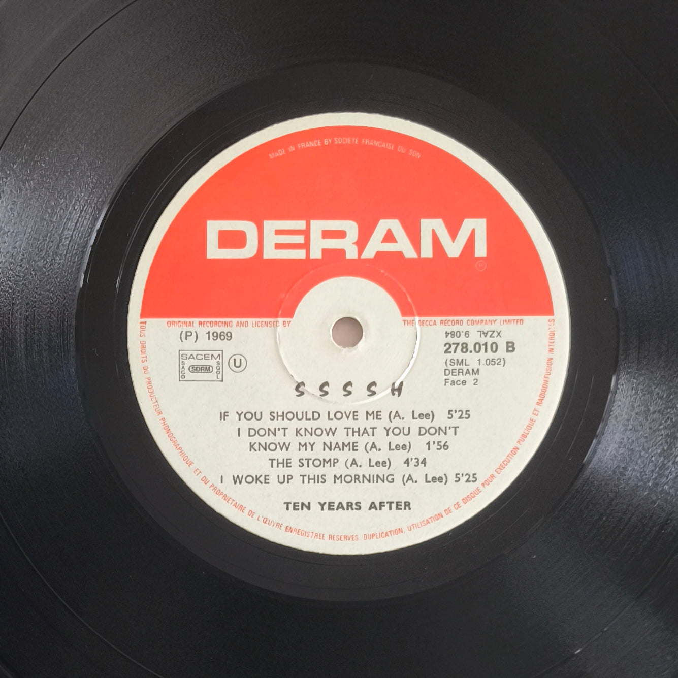 TEN YEARS AFTER - Ssssh