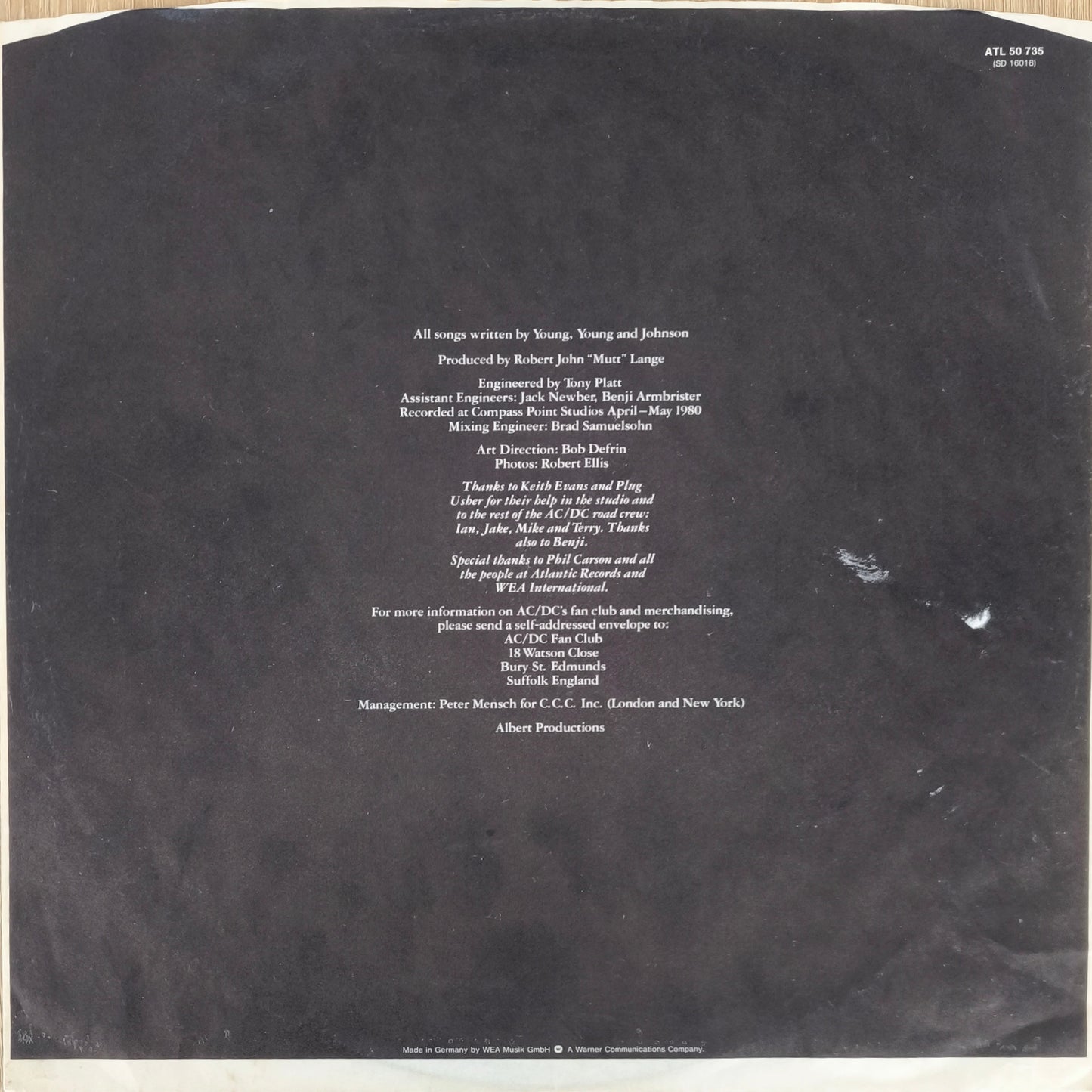 AC/DC - Back In Black