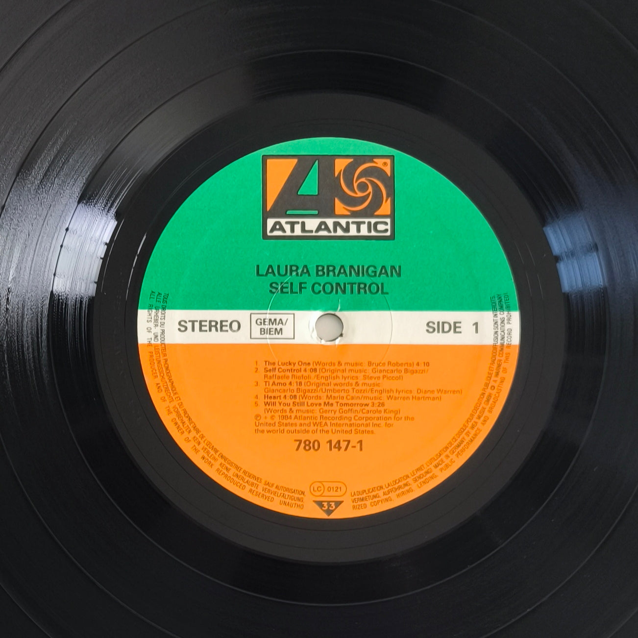 LAURA BRANIGAN - Self Control