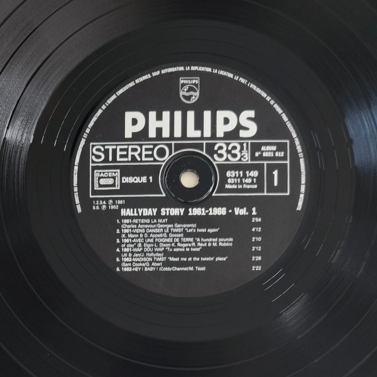 JOHNNY HALLYDAY - Hallyday Story 1961 - 1966