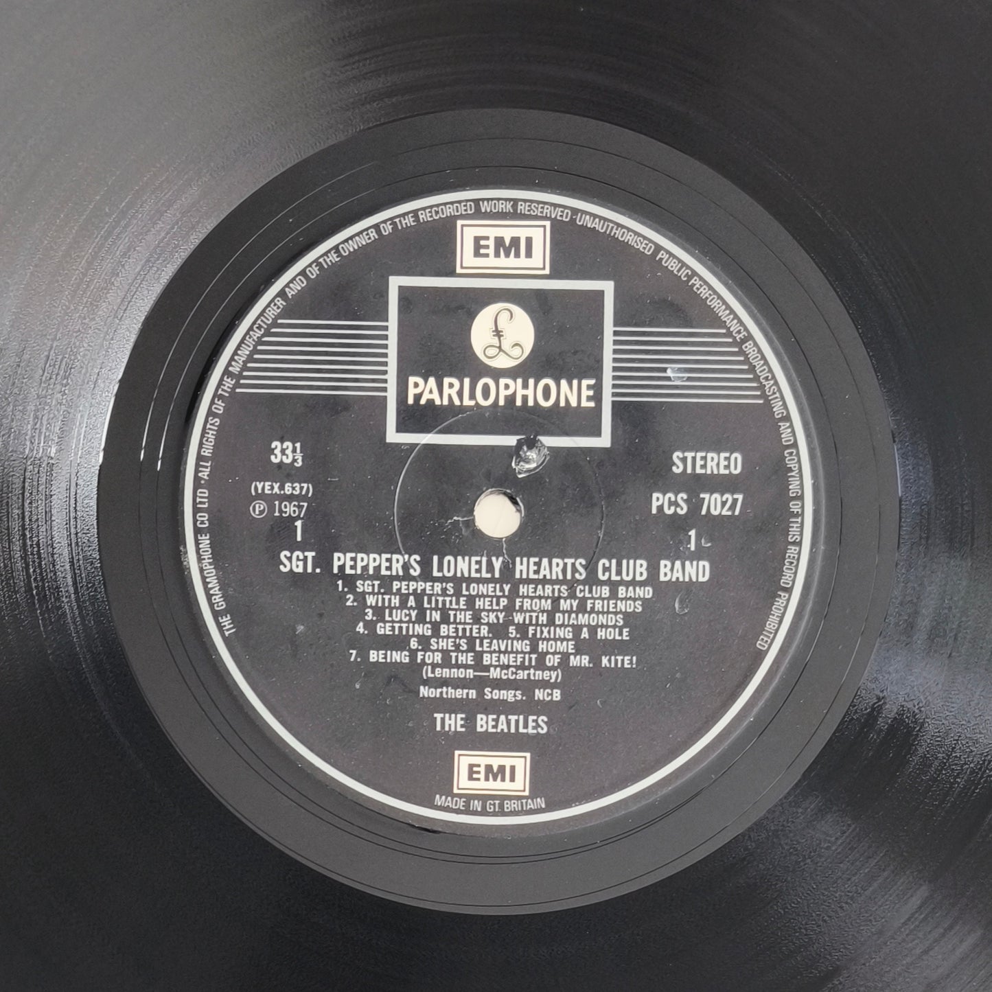 THE BEATLES - Sgt. Pepper's Lonely Hearts Club Band (Pressage UK 1973)