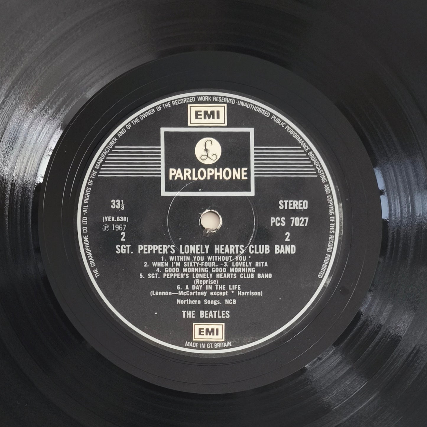 THE BEATLES - Sgt. Pepper's Lonely Hearts Club Band (Pressage UK 1973)