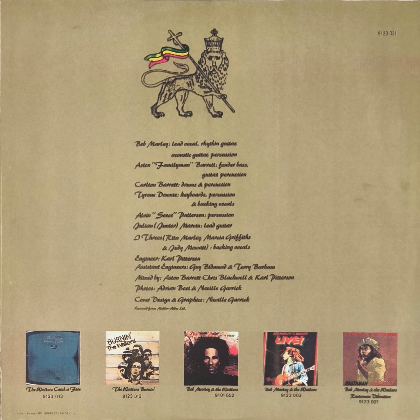 BOB MARLEY & THE WAILERS - Exodus