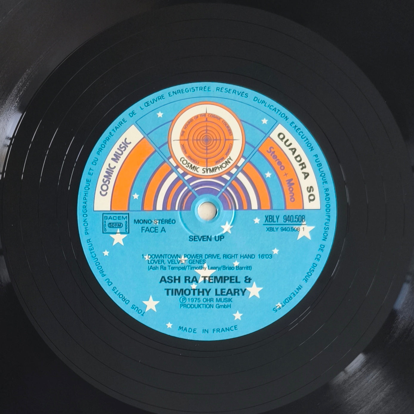 TIMOTHY LEARY & ASH RA TEMPEL - Seven Up (système Quadraphonique)