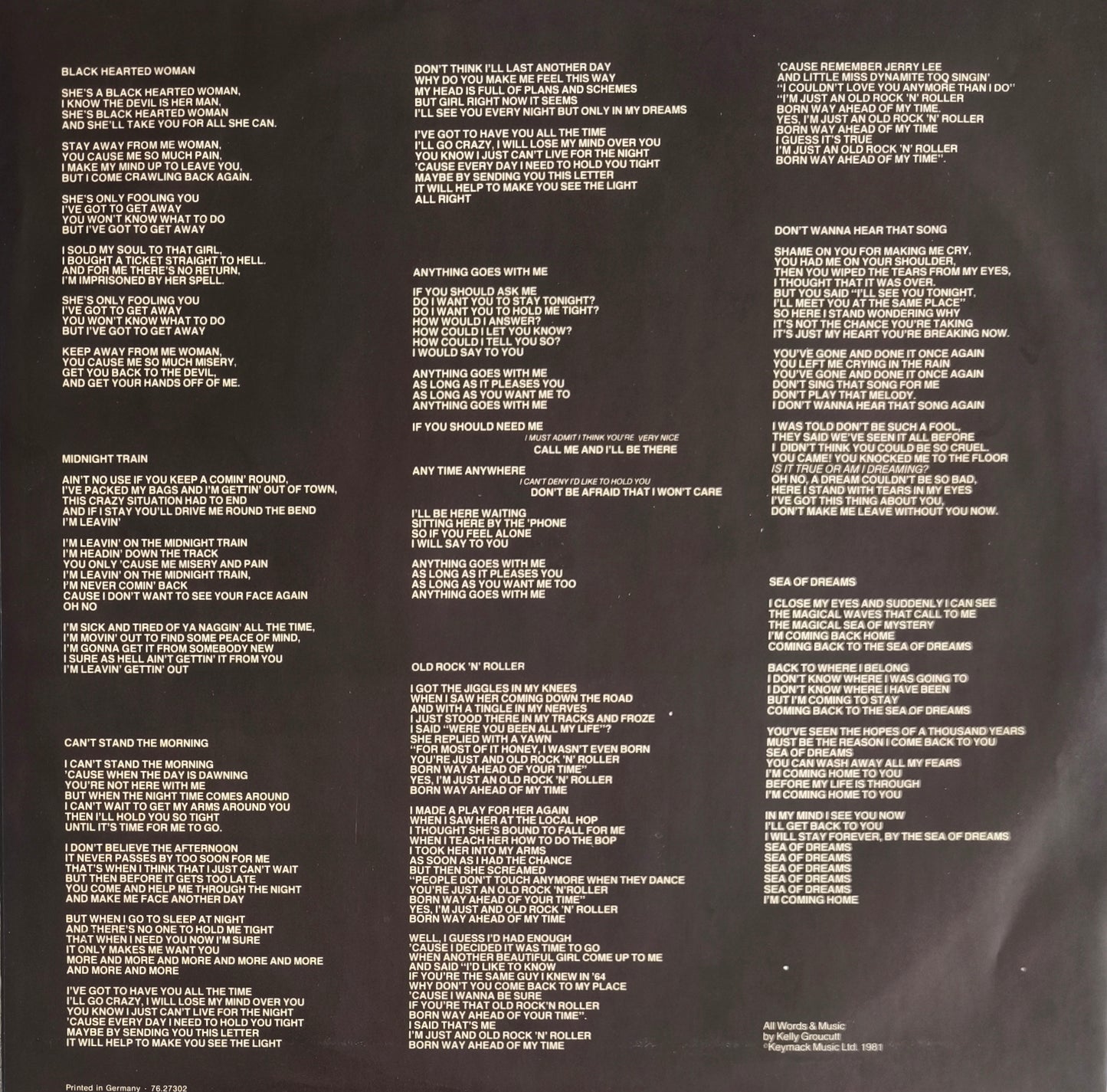 KELLY GROUCUTT - Kelly