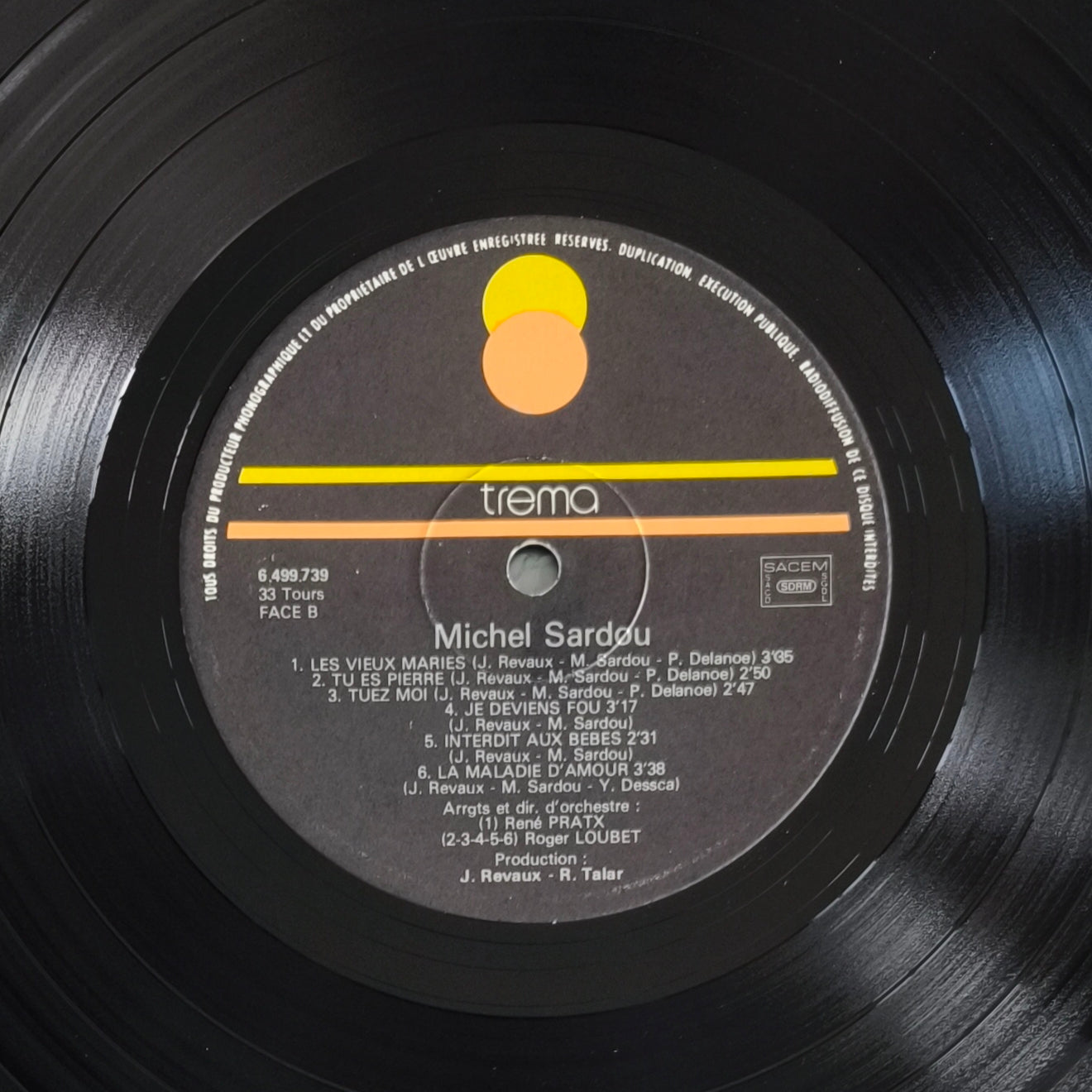 MICHEL SARDOU - La Maladie D'amour