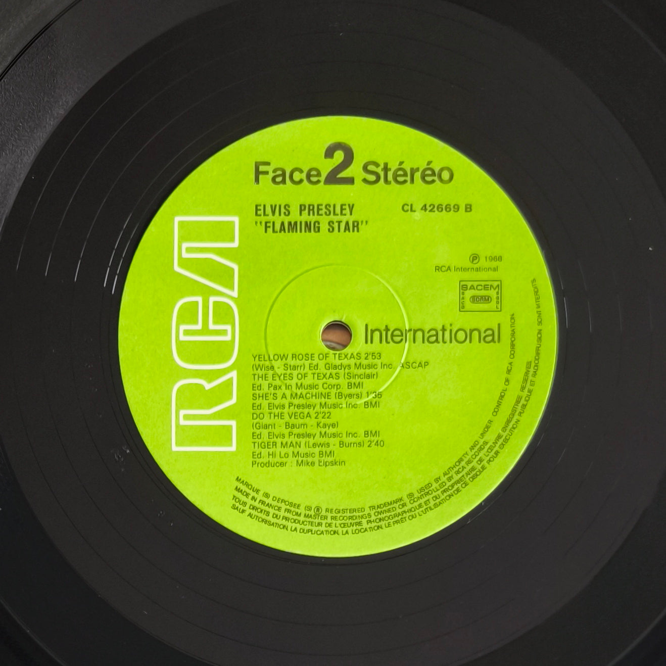 ELVIS PRESLEY - Elvis Sings "Flaming Star"