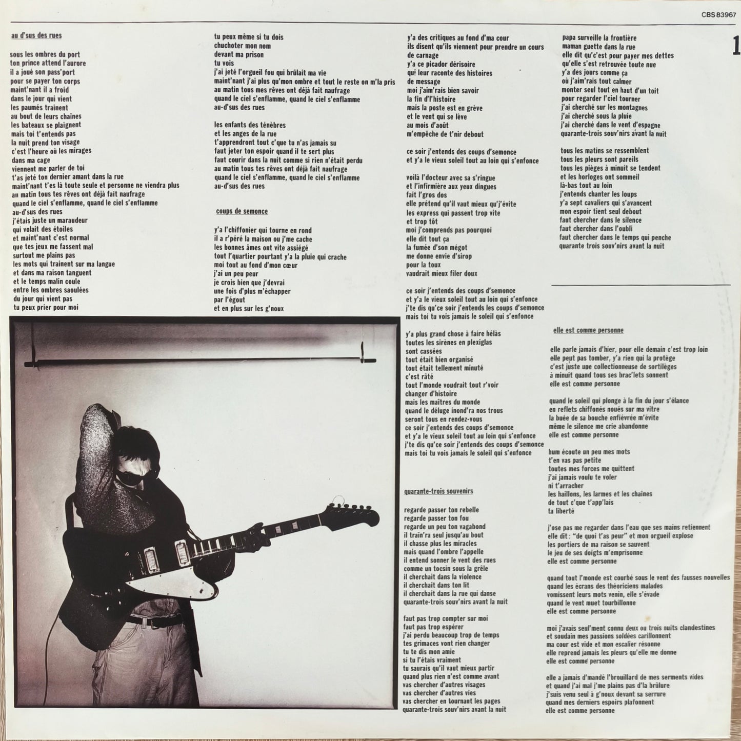 JEAN PATRICK CAPDEVIELLE - Les enfants de ténèbres et les anges de la rue