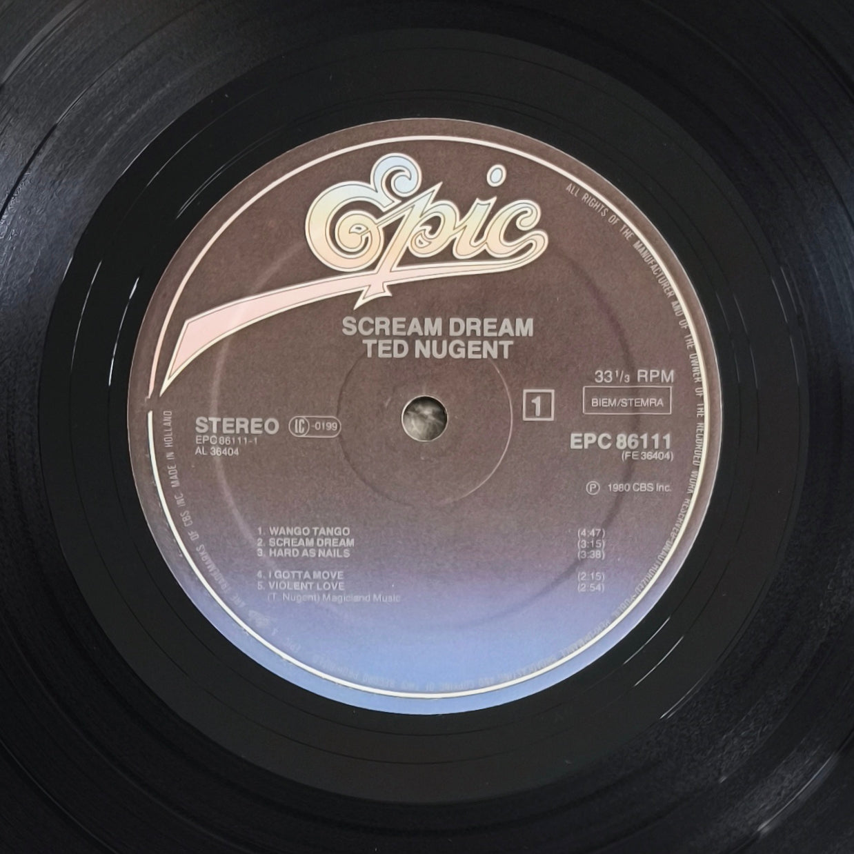 TED NUGENT - Scream Dream