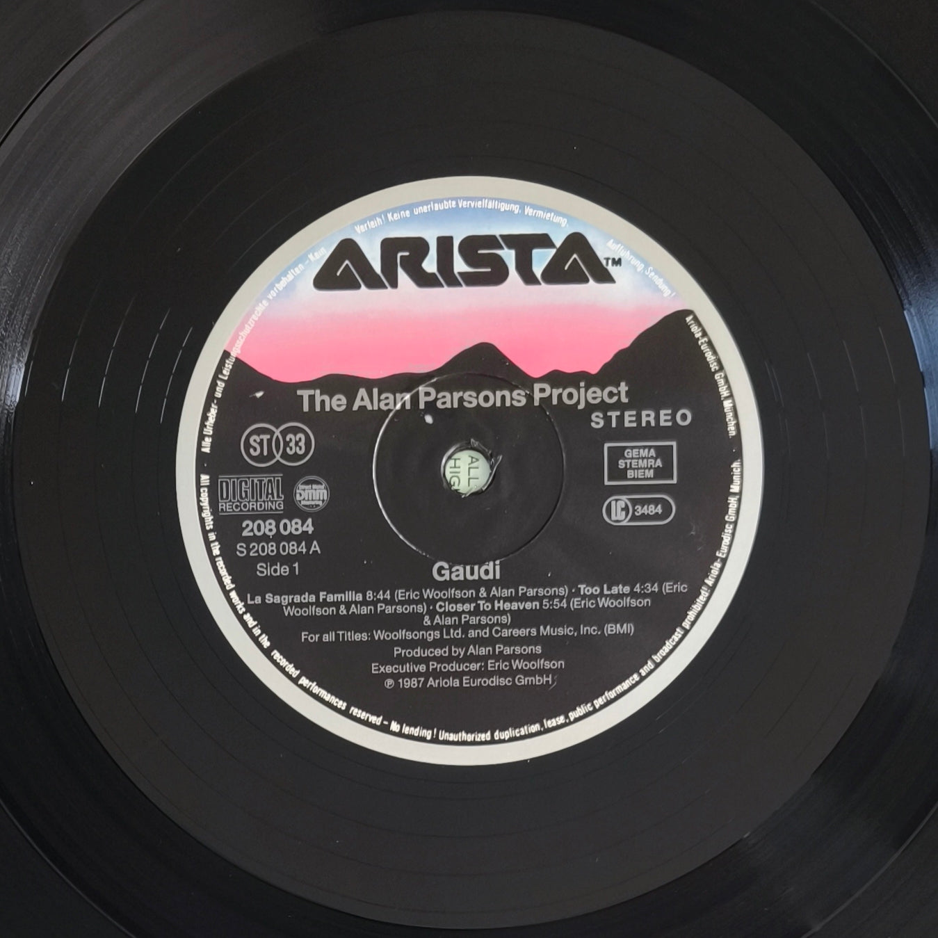 THE ALAN PARSONS PROJECT - Gaudi