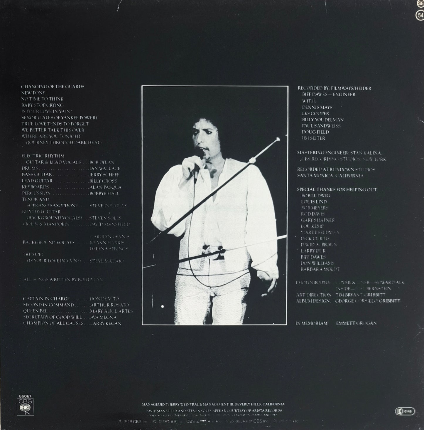 BOB DYLAN - Street-Legal