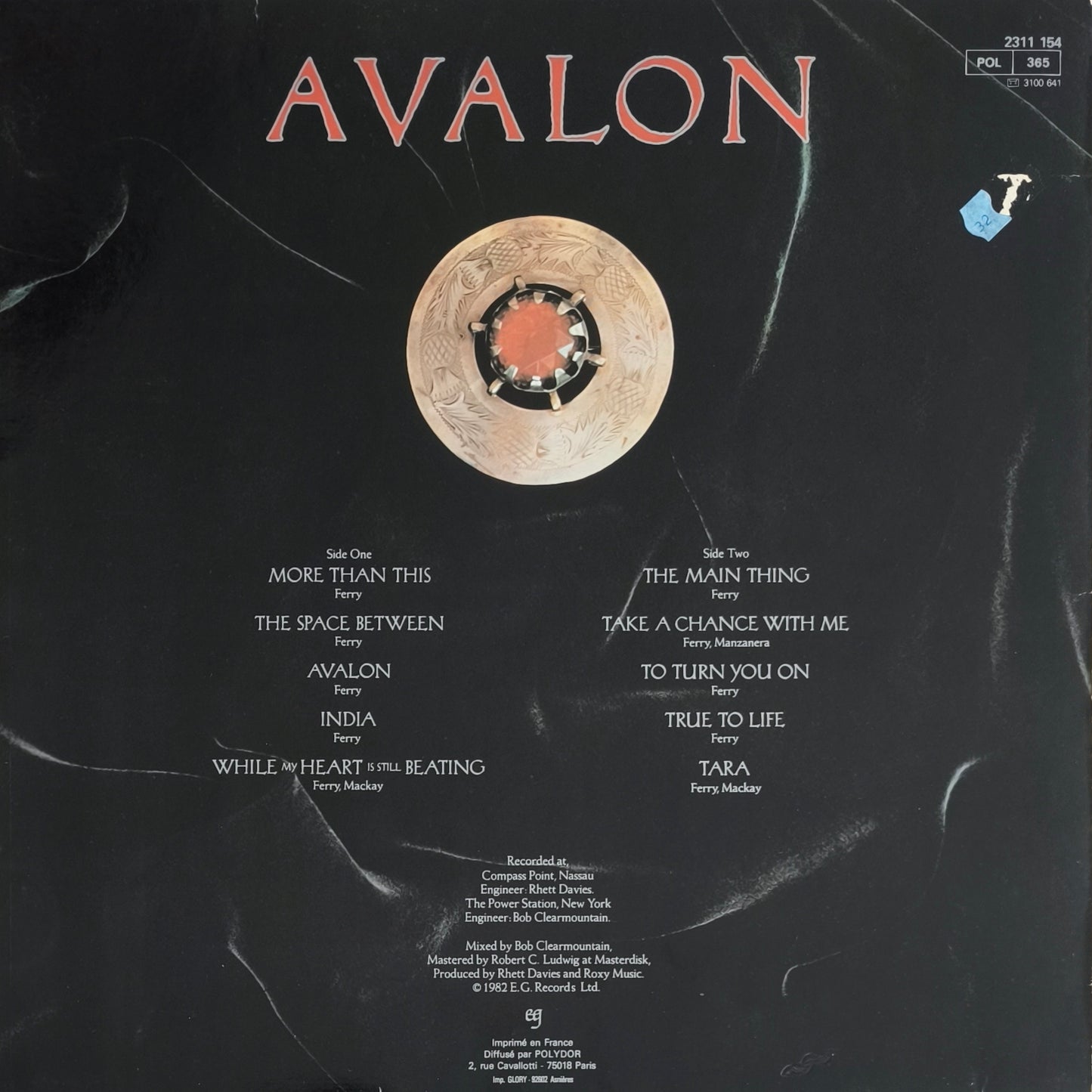ROXY MUSIC - Avalon
