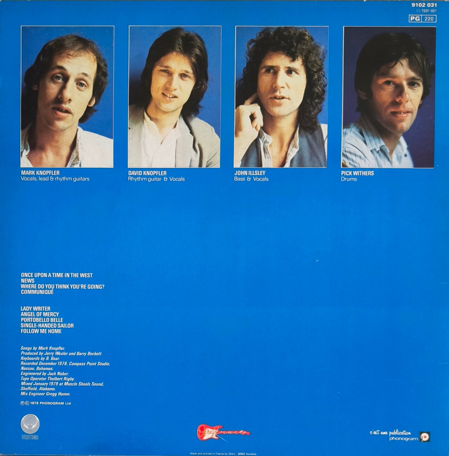 DIRE STRAITS - Communiqué