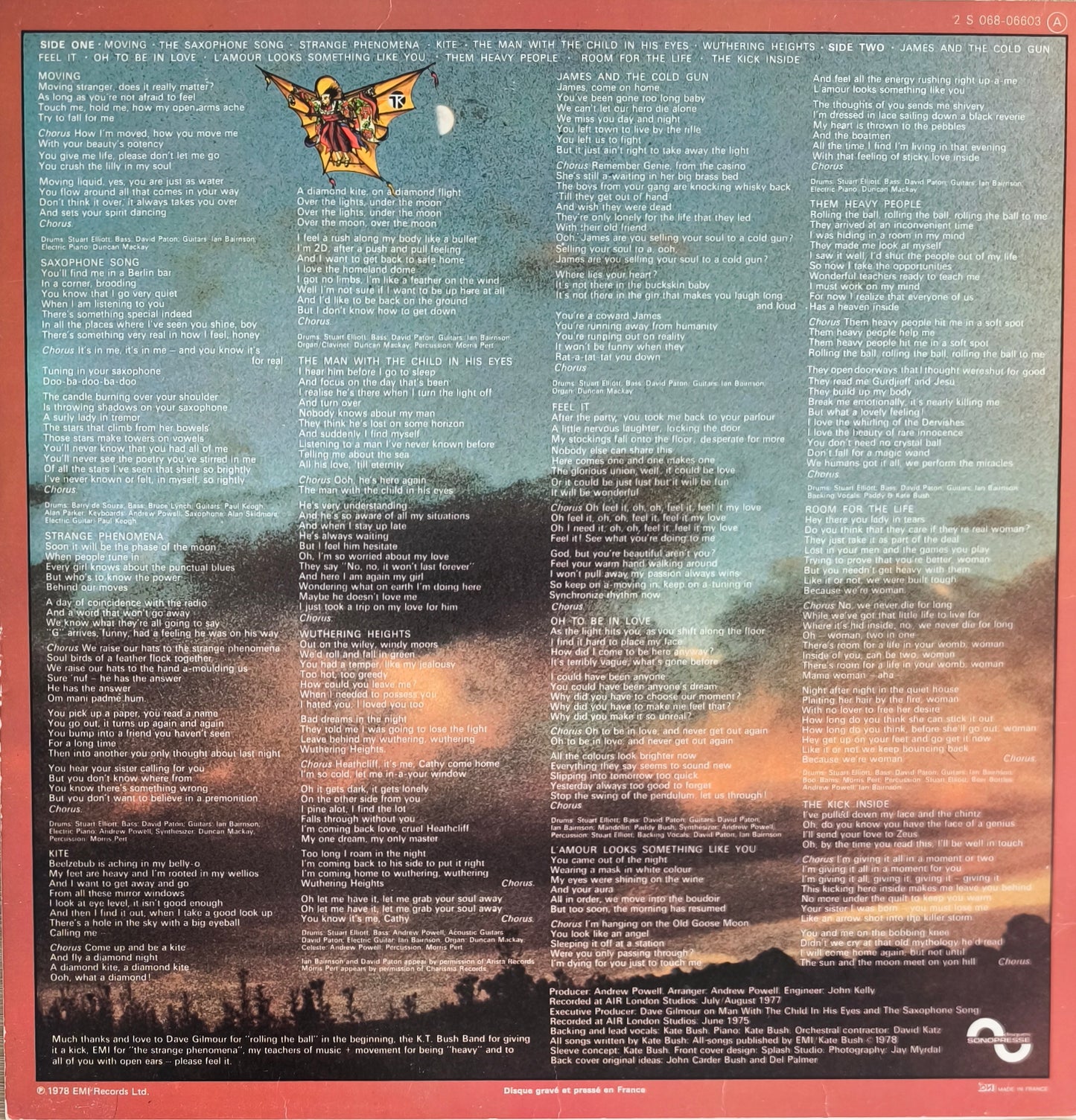 KATE BUSH - The Kick Inside