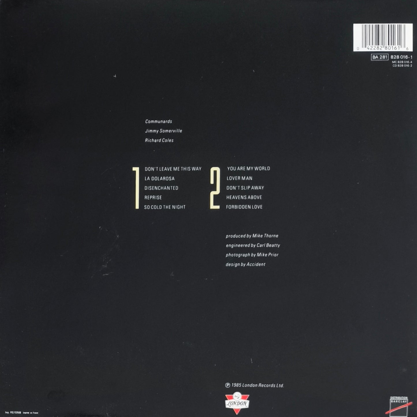 THE COMMUNARDS - Communards