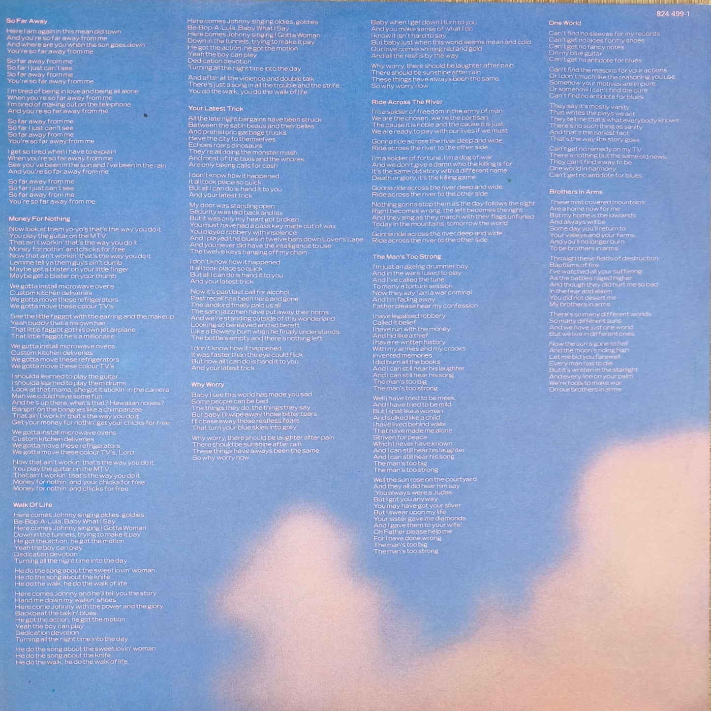 DIRE STRAITS - Brothers In Arms