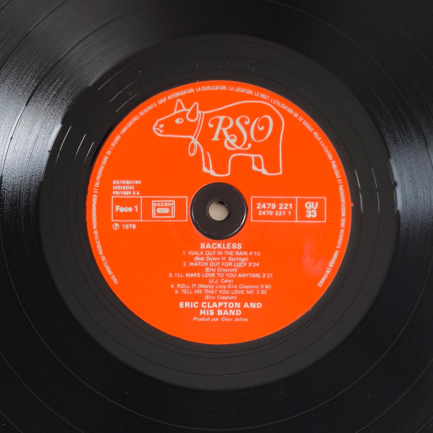 ERIC CLAPTON - Backless