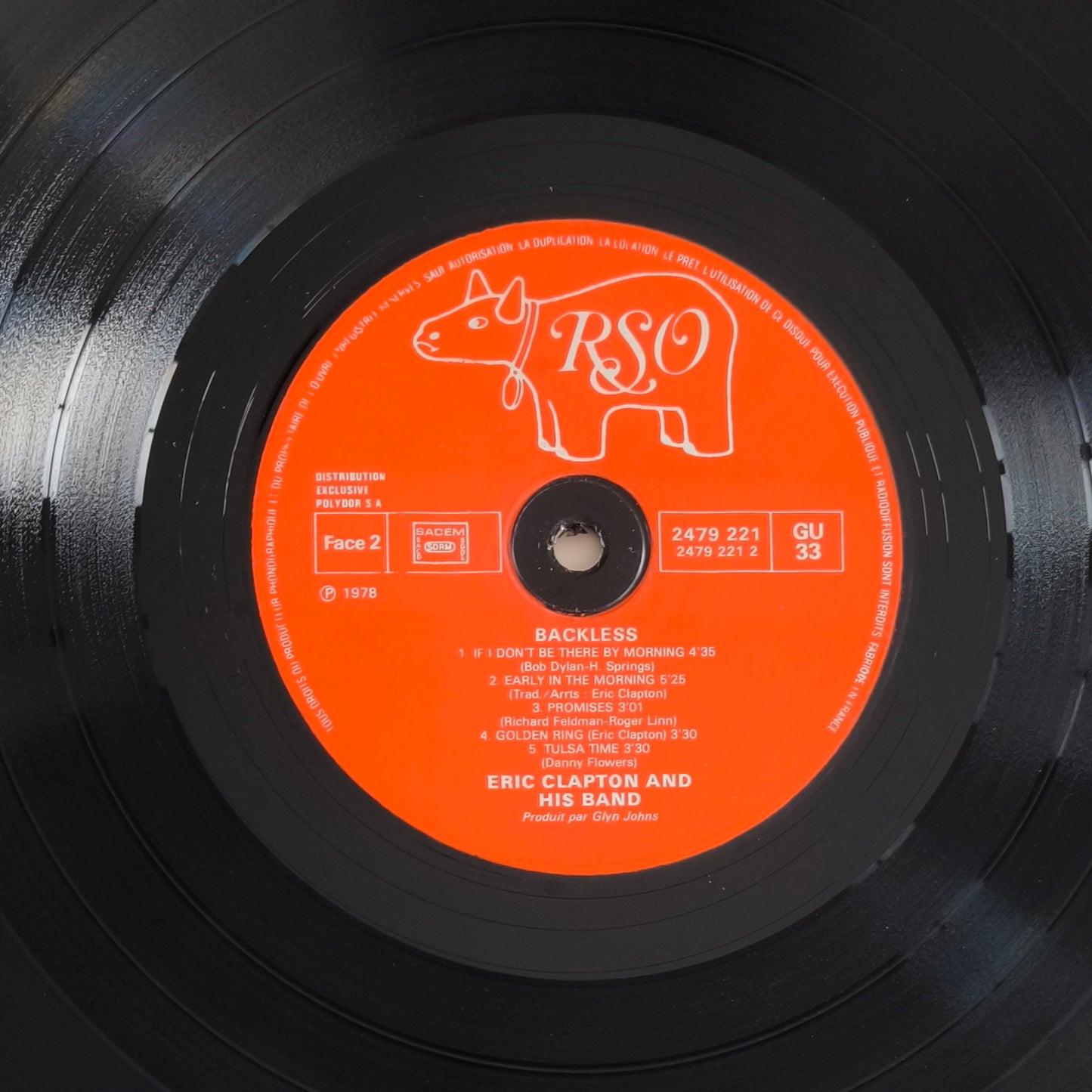 ERIC CLAPTON - Backless