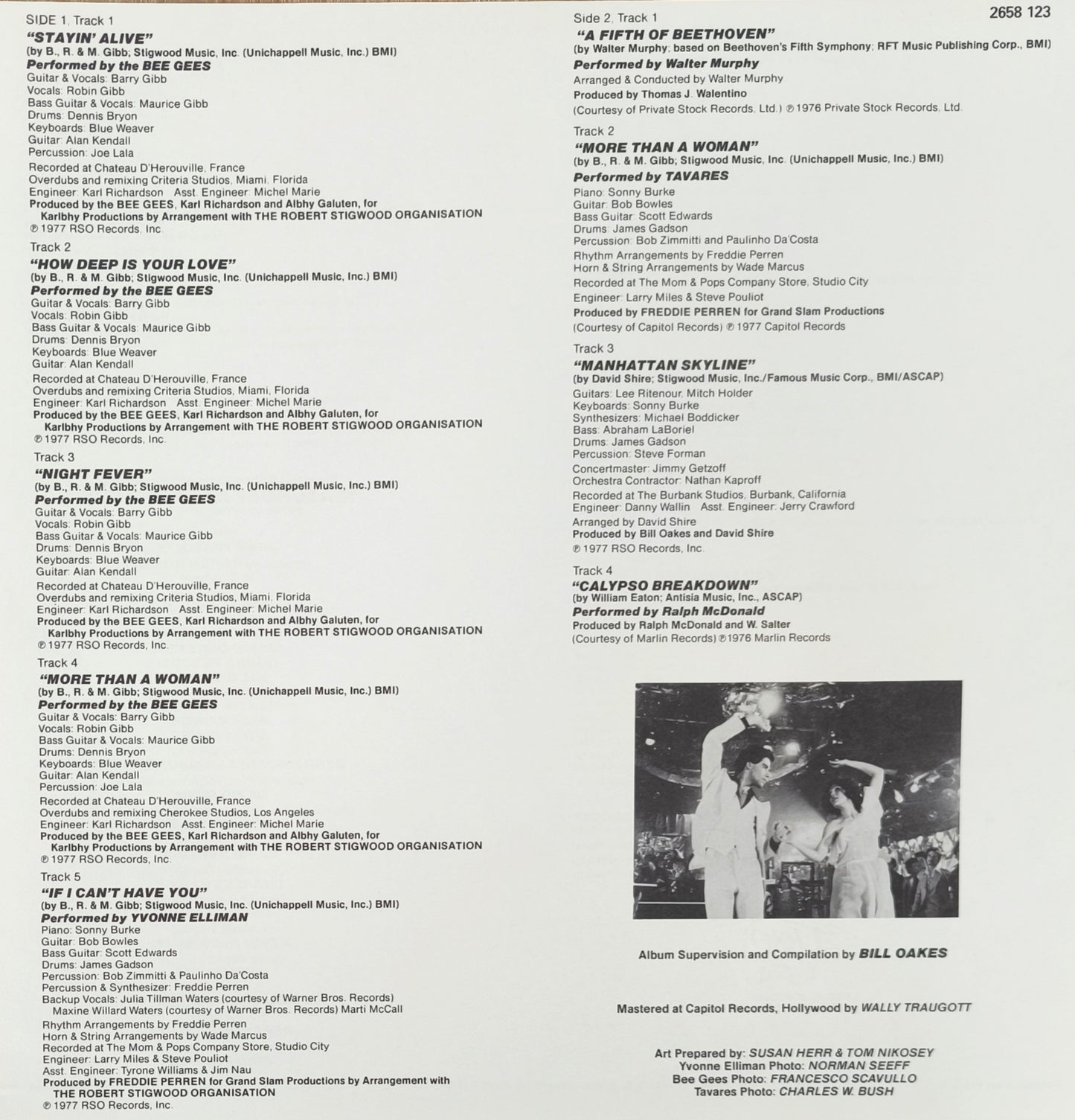 SATURDAY NIGHT FEVER - The Original Movie Soundtrack