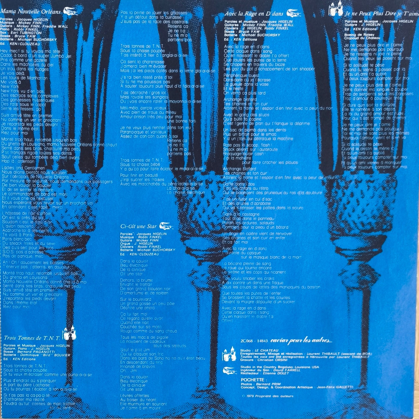 JACQUES HIGELIN - Champagne Pour Tout Le Monde, Caviar Pour Les Autres...