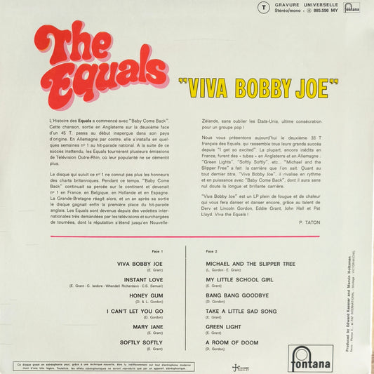 THE EQUALS - Viva Bobby Joe