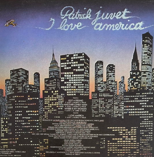 PATRICK JUVET - Got A Feeling - I Love America