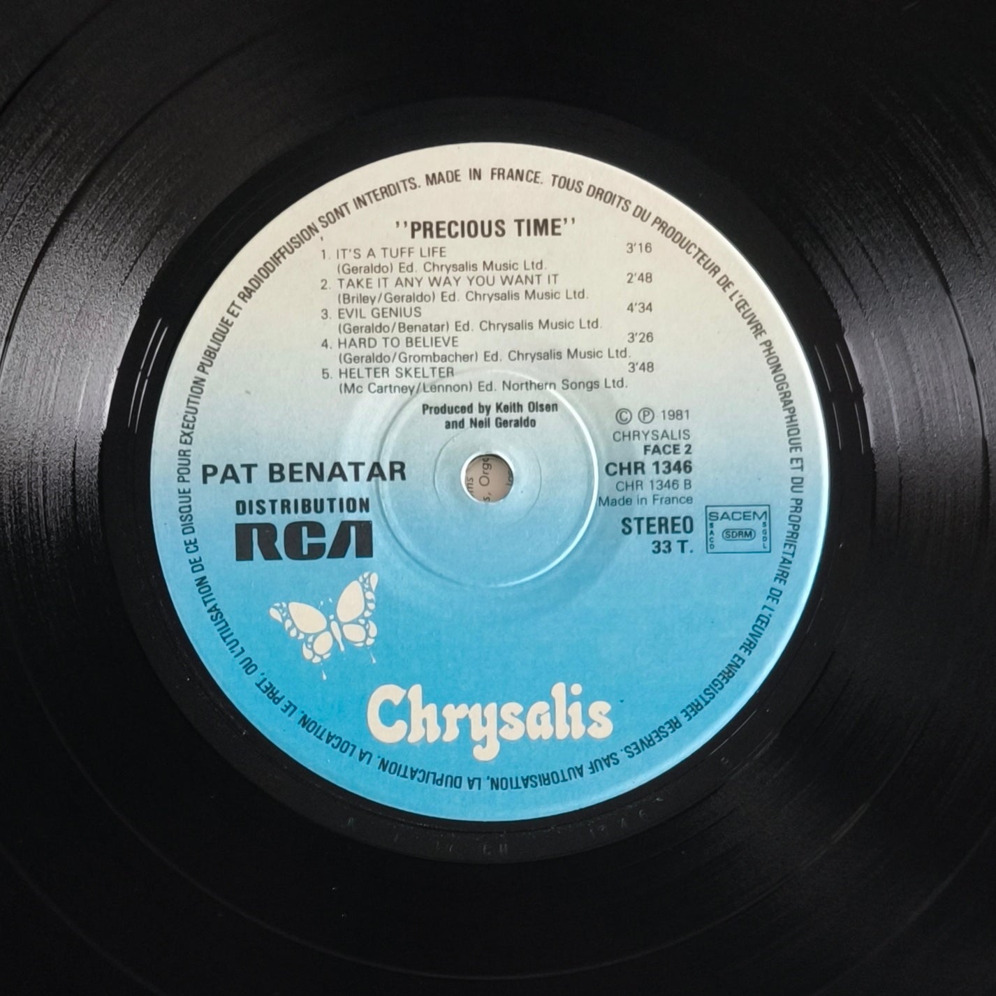 PAT BENATAR - Precious Time