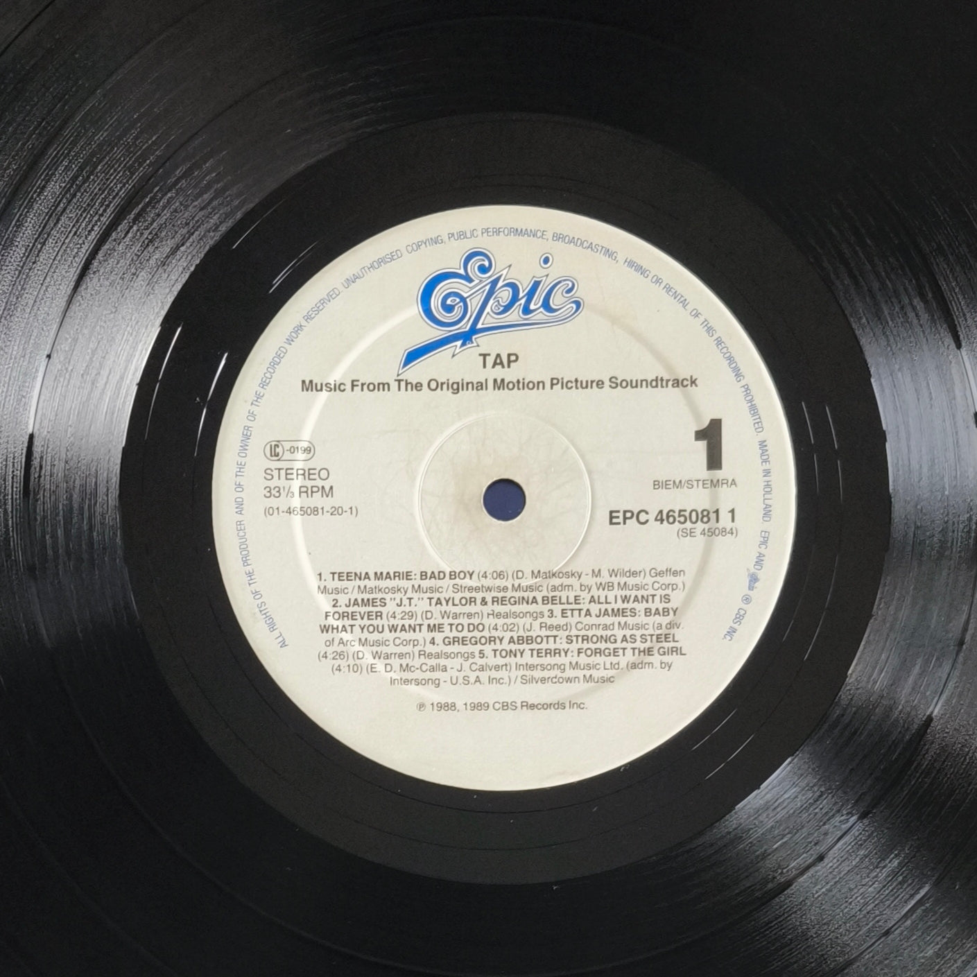 TAP - Music From The Original Motion Picture Soundtrack