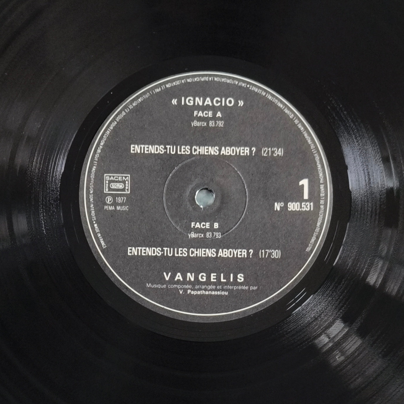 VANGELIS PAPATHANASSIOU - Ignacio